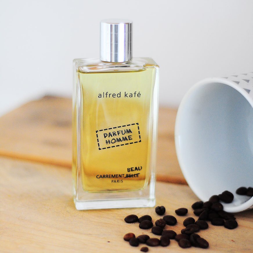 Eau de Parfum Alfred Kafé par Carrément Belle.Vente en boutique uniquement