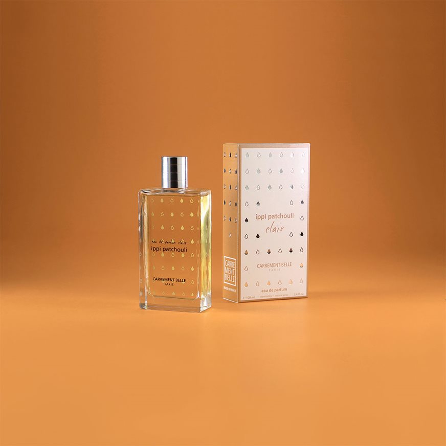 Eau de Parfum Ippi Patchouli Clair par Carrément Belle.Vente en boutique uniquement